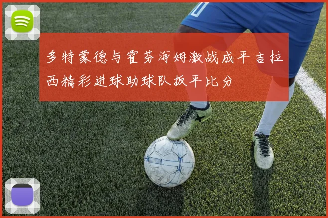 多特蒙德与霍芬海姆激战成平吉拉西精彩进球助球队扳平比分